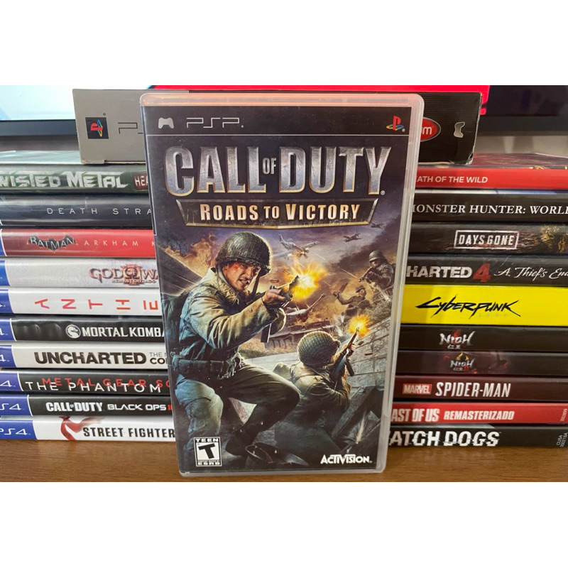 Jogo Call of Duty Road to Victory-PSP | Shopee Brasil