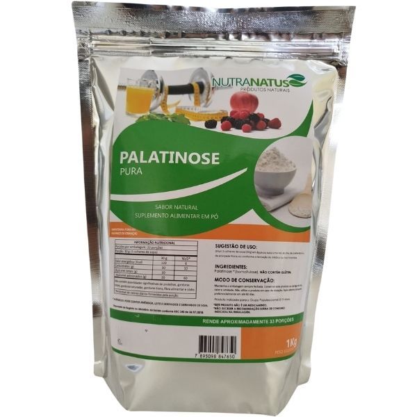 Palatinose 2kg Pré Treino Importada Pronta Entrega