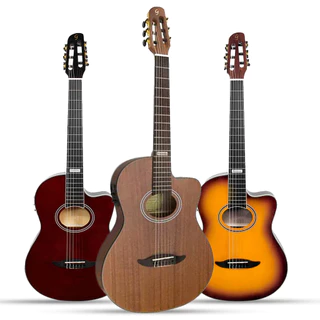 Violão Eletroacústico Nylon Cutway Giannini Performance GNF-3 CEQ Acabamento Premium