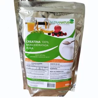 Creatina Pura Importada 600g Importada Com Laudo