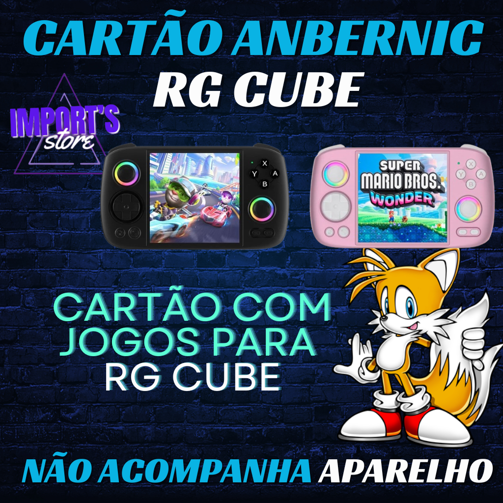 Cartão para Console Anbernic RG CUBE 64GB 128GB 256GB | Shopee Brasil