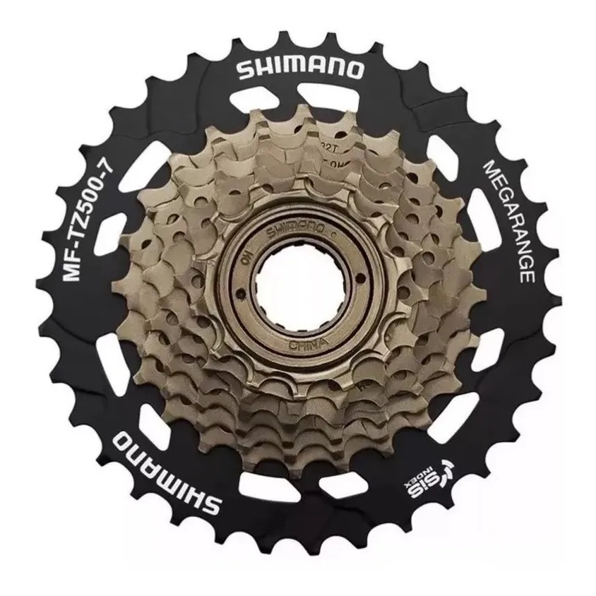 Catraca Roda Livre Shimano Mf Tz500 Rosca 7v Megarange 14/34