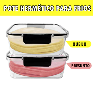 Kit Potes Herméticos Empilháveis Porta Mantimentos Acrílico Com Trava Organizador