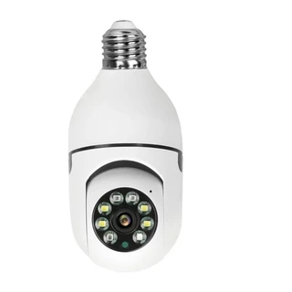Câmera Ip Lâmpada Smart Wifi Full Hd Visão Noturna Yoosee Y8177