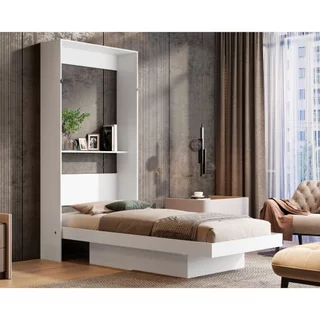 Cama de Solteiro Articulada De Parede Quarto Que Vira Estante De MDF Resistente em Oferta na Shopee