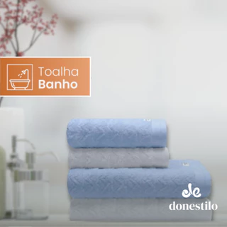 Toalha de Banho Bouton Nobre Línea 70×140 cm