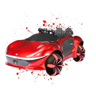 Carro Elétrico Infantil Futurista com Led nas Rodas 12v + Carregador 110/220