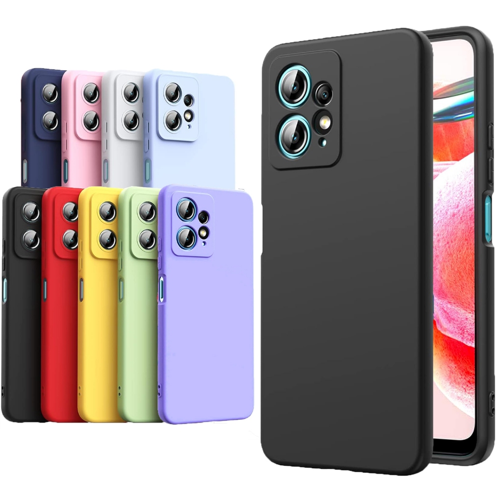 Capa Capinha Case Para Xiaomi Redmi Note 12 4g Silicone Aveludado Premium