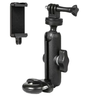 Suporte P Tubo Cano Guidao Bike Moto Gopro Celular 1/4