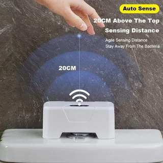 Sensor Botão Com Transmissor Sem Fio Inteligente Lavagem De Banheiro Automático