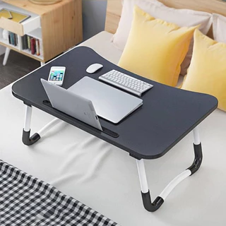 Mesa Dobrável Portátil 47,5cm x 29,5cm P/ Notebook Home Office Cama Refeição MIMI
