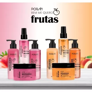 Kit Skin Care Limpeza Facial/Corporal Bem Me Quero Frutas - Porán
