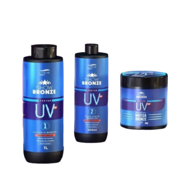 Kit Photon UV - UV 1 + UV 2 + UV Matiza ativador e acelerador de