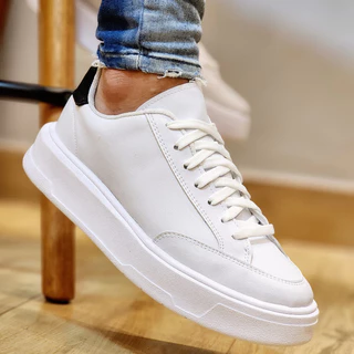 Tênis Sola Alta Casual Masculino Estilo Chunky Sneakers Oversized Sapatênis
