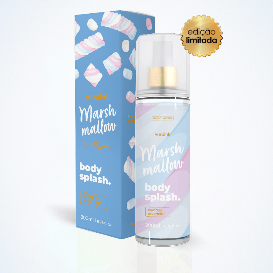 Body Splash Marshmallow 200ml We pink novo | Shopee Brasil
