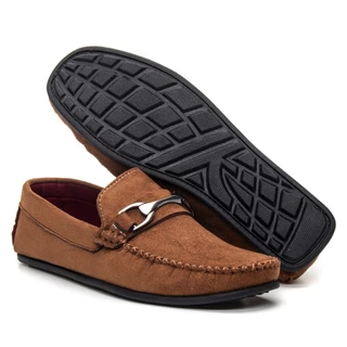 Mocassim Casual Masculino Couro Lançamento Elegante