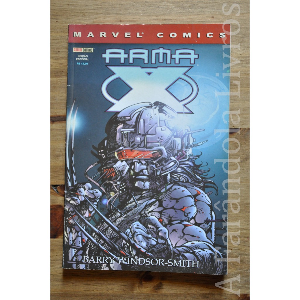 Wolverine Arma X Barry Windsor-Smith Panini | Shopee Brasil