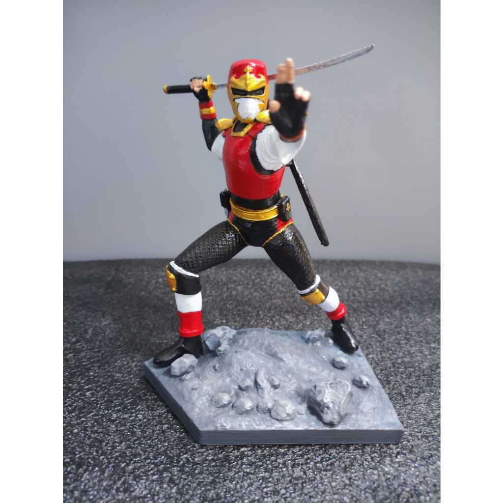 Action Figure Estatua Ninja Jiraya Tokusatsu
