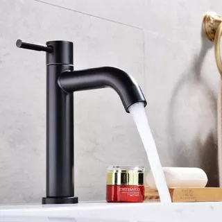 Torneira Bancada Lavabo Banheiro Cozinha Pia Simples Bico Curvado Inox Promoção **LER DESCRIÇÃO**