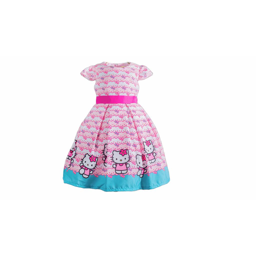 Vestido De Aniversario Da Hello Kitty Para Criancas Vestido De Festa