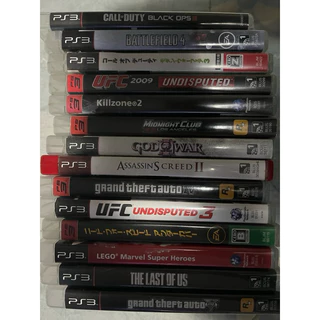 Jogos originais PS3 mídia física