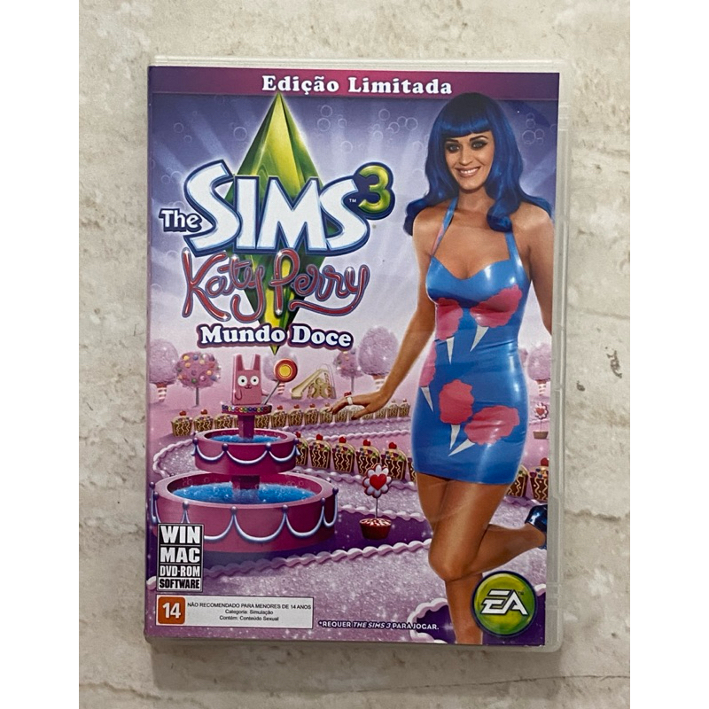 Pacote De Expans o The Sims 3 Katy Perry Mundo Doce Shopee Brasil