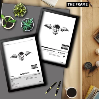 Quadro Decorativo Spotify Avenged Sevenfold Album Avenged Sevenfold