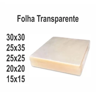 Folha Celofane Folha Transparente Tipo Papel Celofane Pp Polipropileno Doces Sabonete Velas Uso em Geral