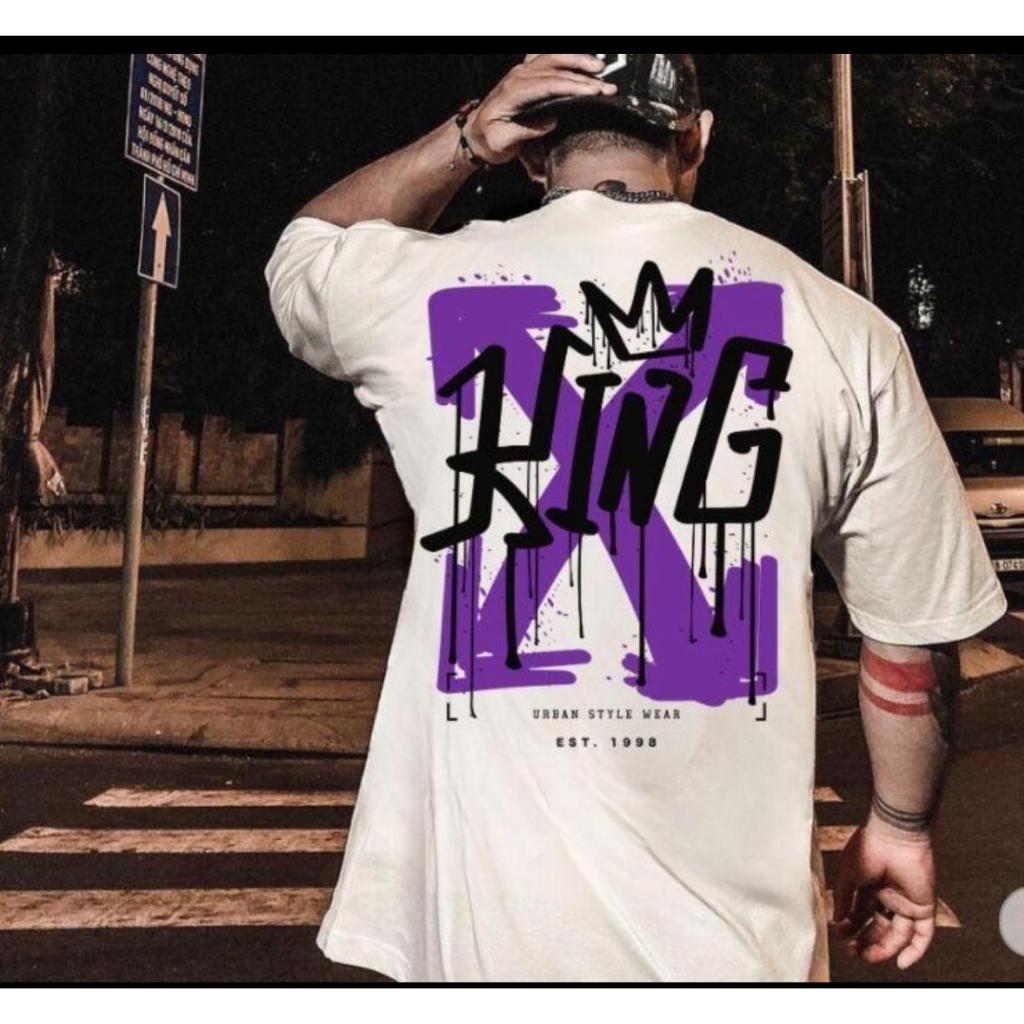Camisa Over KING 100% Algodão