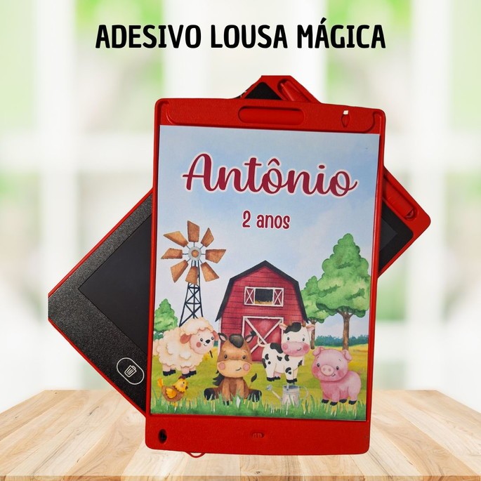 Adesivo para Lousa Mágica 8,5pol - 14x18,3cm