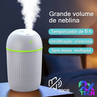 Umidificador E Difusor Aromatizador Grande 420ml De Ambiente Purificador De Ar Portátil Usb Ultrassônico Humidificador Com Luz De led Para Quarto