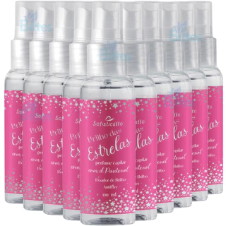 10 PERFUME CAPILAR BRILHO DAS ESTRELAS SOFISTICATTO COSMÉTICOS ANTI-FRIZZ
