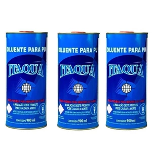 DILUENTE P/ PU 900ML 3 UNIDADES