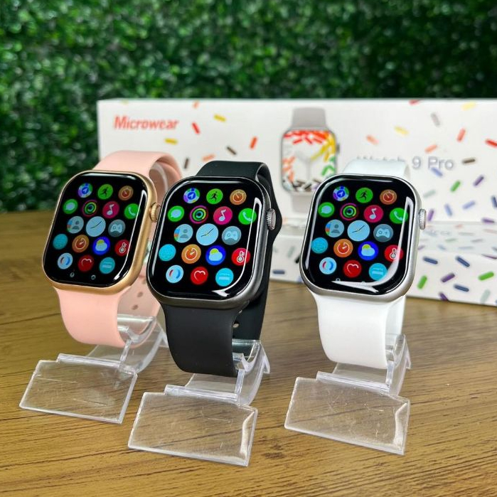 Smartwatch W29 Pro Original Microwear 47mm 1GB Modo Esportes Salva Foto ...