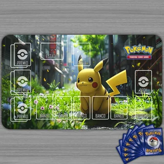 PLAYMAT POKÉMON TCG - PIKACHU 3D REALISTIC