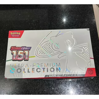 Box UltraPremium Collection - Escarlate Violeta 151 - Mew e Mewtwo ex - Cartas em Inglês - Pokémon