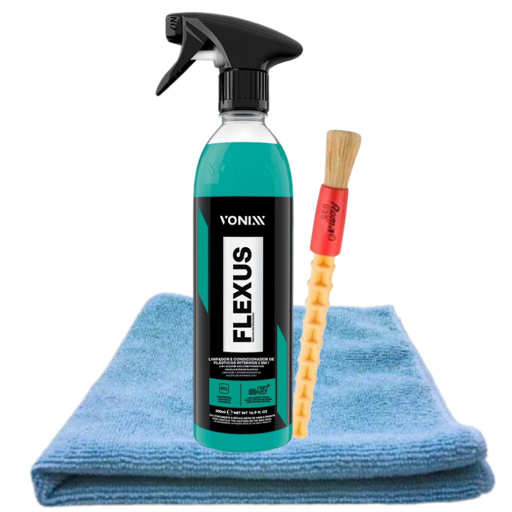 Flexus Limpador E Condiciona Plásticos 2 Em 1 500ml - Vonixx