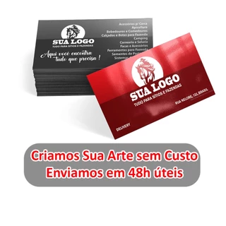 Cartão de Visitas 1.000 und/ Criamos a arte.