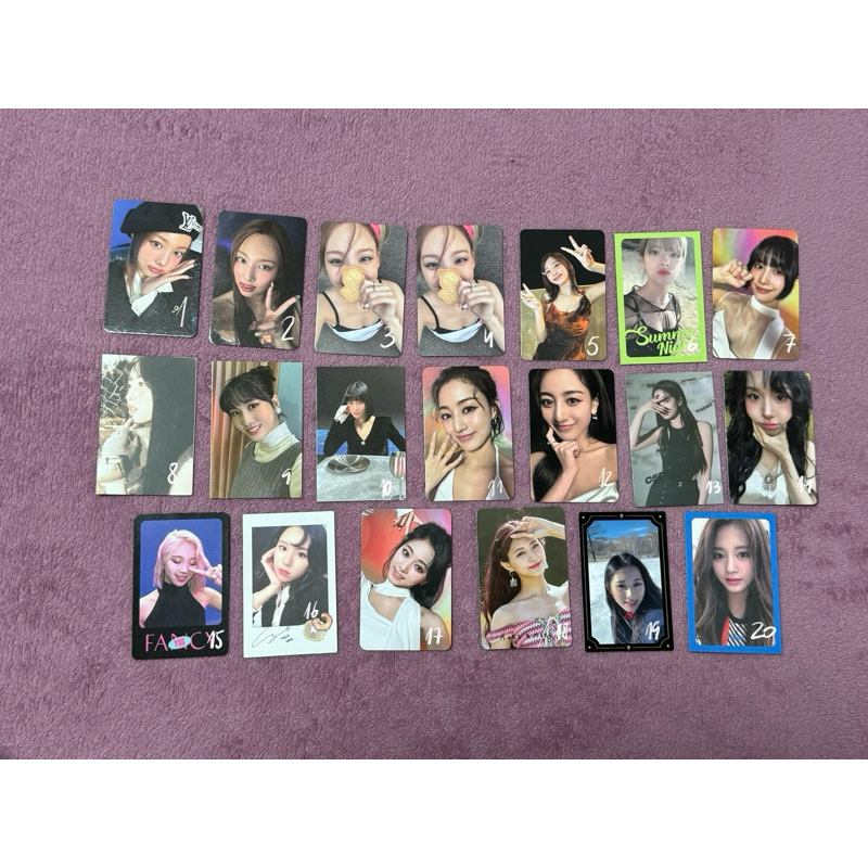 Twice Photocards Oficiais Kpop Variados