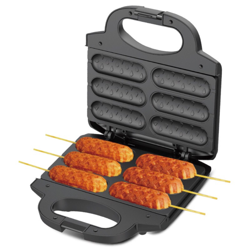 Máquina De Crepeira e Hot Dog Seis No Palito 110V Potência 7