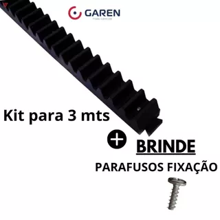 kit 12 Gomos de cremalheira para portão deslizante GAREN