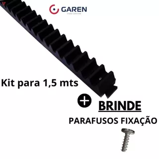 kit 6 Gomos de cremalheira para portão deslizante GAREN