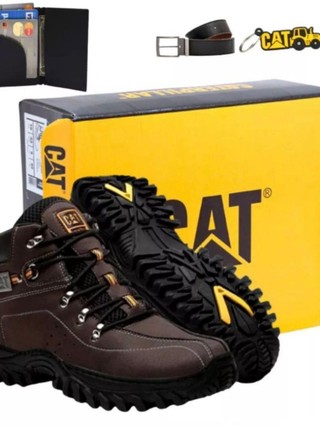 Bota Masculina Caterpillar Adventure Lona em Promoção