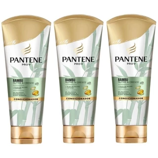 kit 03 - Condicionador Pantene Bambu Nutre & Cresce 250ml