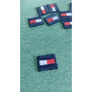 kit 10 peças patch bordado tamanho da altura e largura 1.5