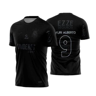CORINTHIANS Preta All Black 2024/25 Mais Vendida Camisa de Time PROMOÇÃO FRETE GRÁTIS ENVIO IMEDIATO
