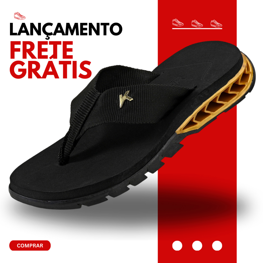 Chinelo Masculino Feminino Diversas Cores Lançamento 2024