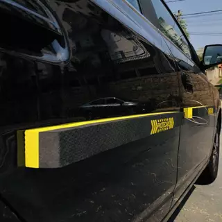 Friso protetor para portas de carros magnético removível - PROTECARS