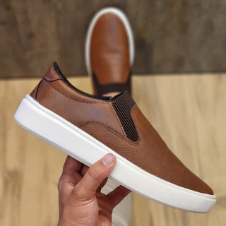 Sapatênis Masculino Iate Slip On Alpargata Com Solado Flat Autêntico E Elegante