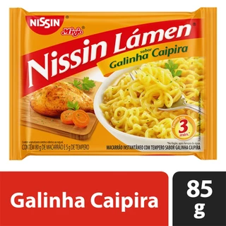 Nissin Lamen Miojo Kit Com 5 Ou 10 Unidades Ou Sortido Com 10 Unidades Ou Nissin Turma da Mônica